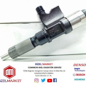 8-98284393-0 (195000-0660) (0660/3930)  DENSO ENJEKTOR REVİZYON ISUZU 6HK1 Motor